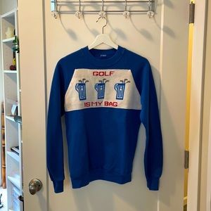 Vintage Golf Sweatshirt Size Medium